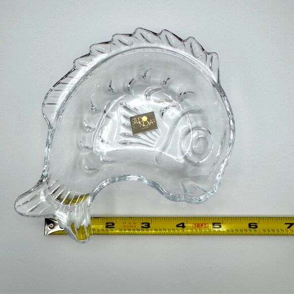 VTG Studio Nova 6" Glass Fish Candy Dish Made in Japan Ocean's Gift Sea Tropical - Picture 11 of 12